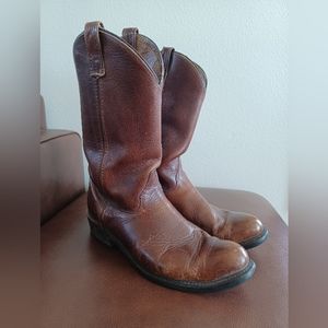 Double H Mens Work Western Boots Size 12D